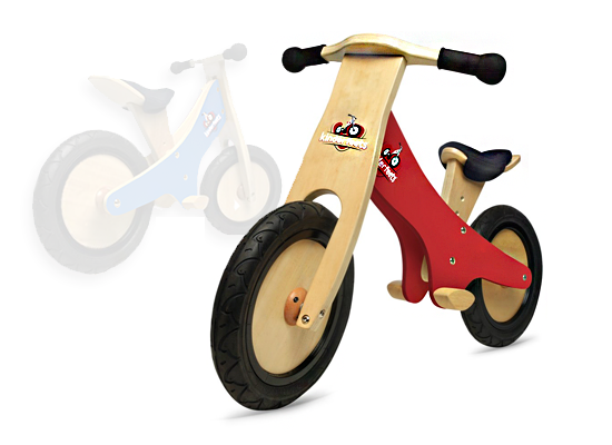 kinderfeets wooden balance bike